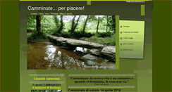 Desktop Screenshot of camminateperpiacere.it